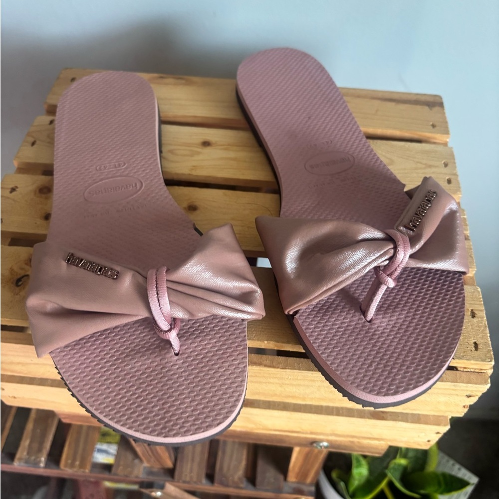 Havaianas Women's Blush St Tropez Sandals - Picture 6 of 6